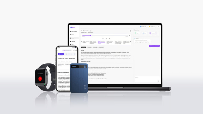 AIKONIC AI: The World’s First Product to Fuse Smart Hardware with Proactive AI – It Doesn’t Just Record, It Anticipates.