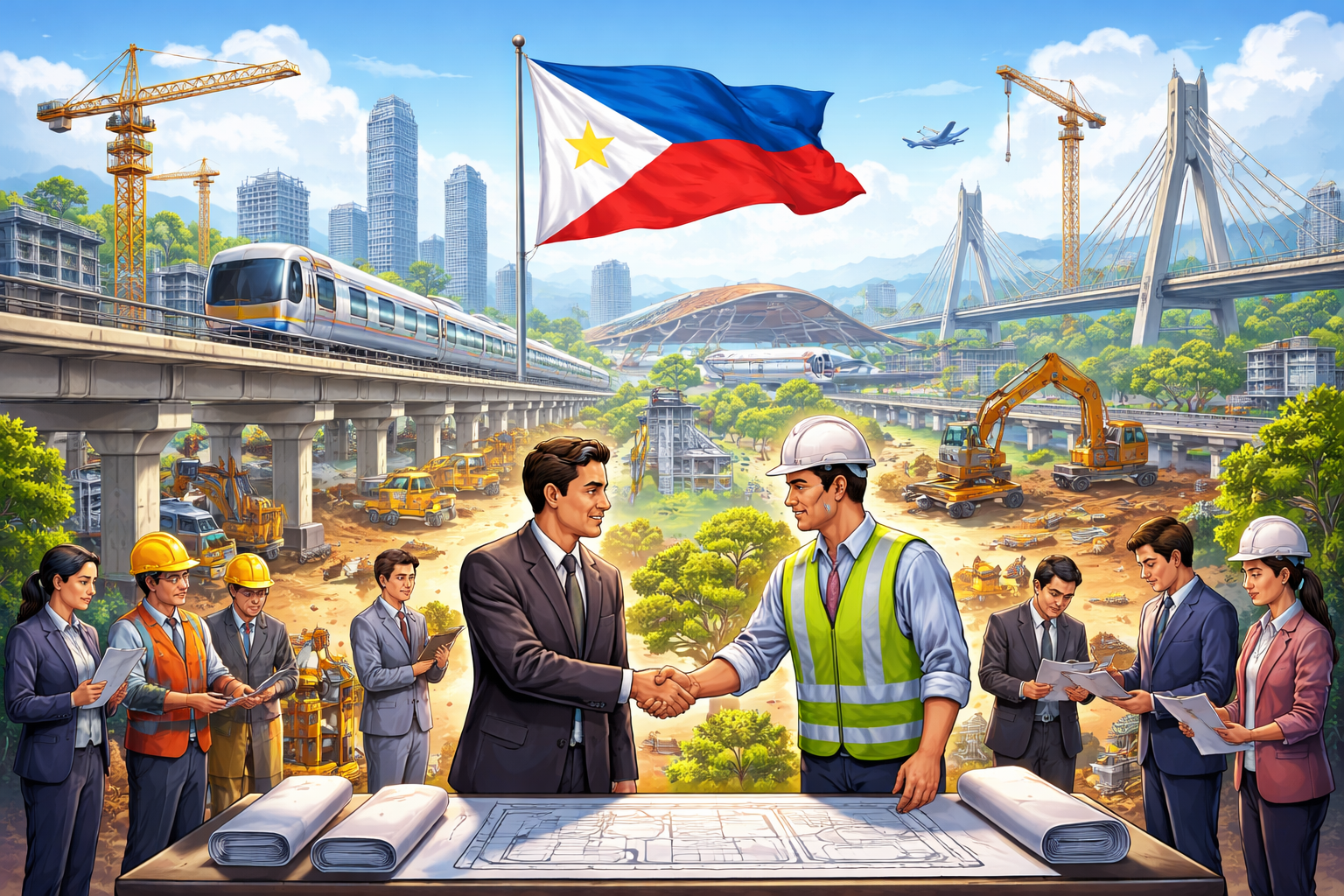 Enhancing Infrastructure Development in the Philippines Through Government and Private Sector Collaboration